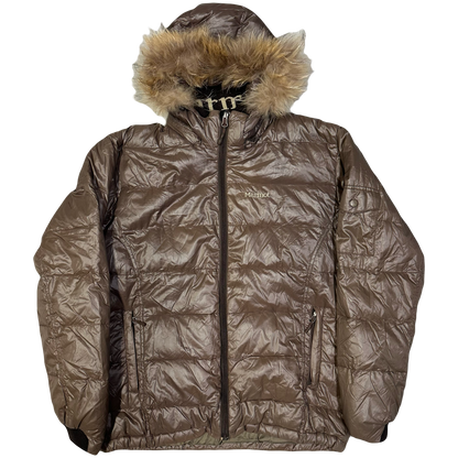 Rusty Puffer Jacket In Brown ( M )