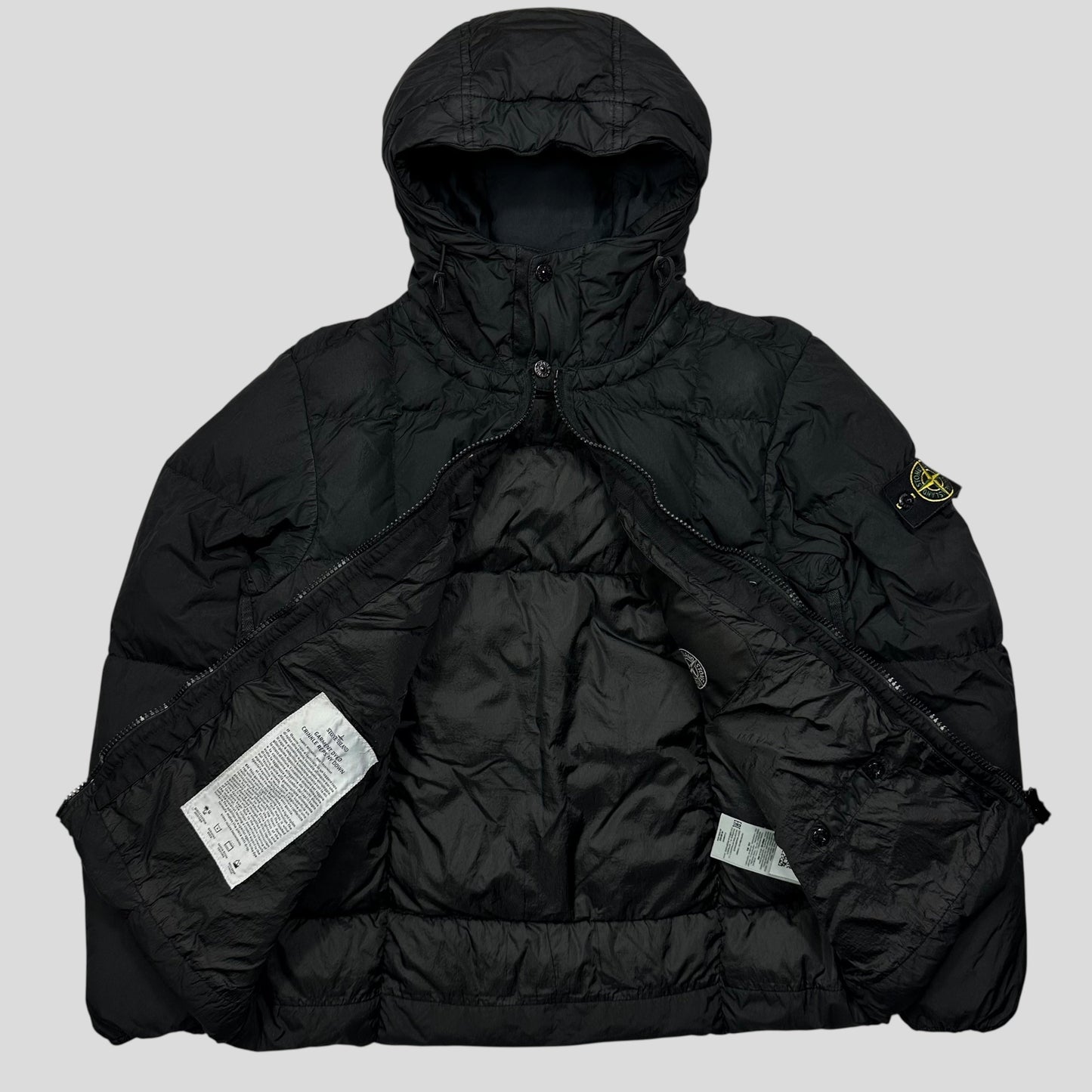 Stone Island AW19 Crinkle Reps NY Down Puffer Jacket - M