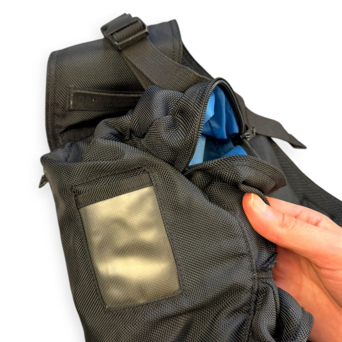 2005 GAP Cargo Pocket Sling Bag | O/S, Black