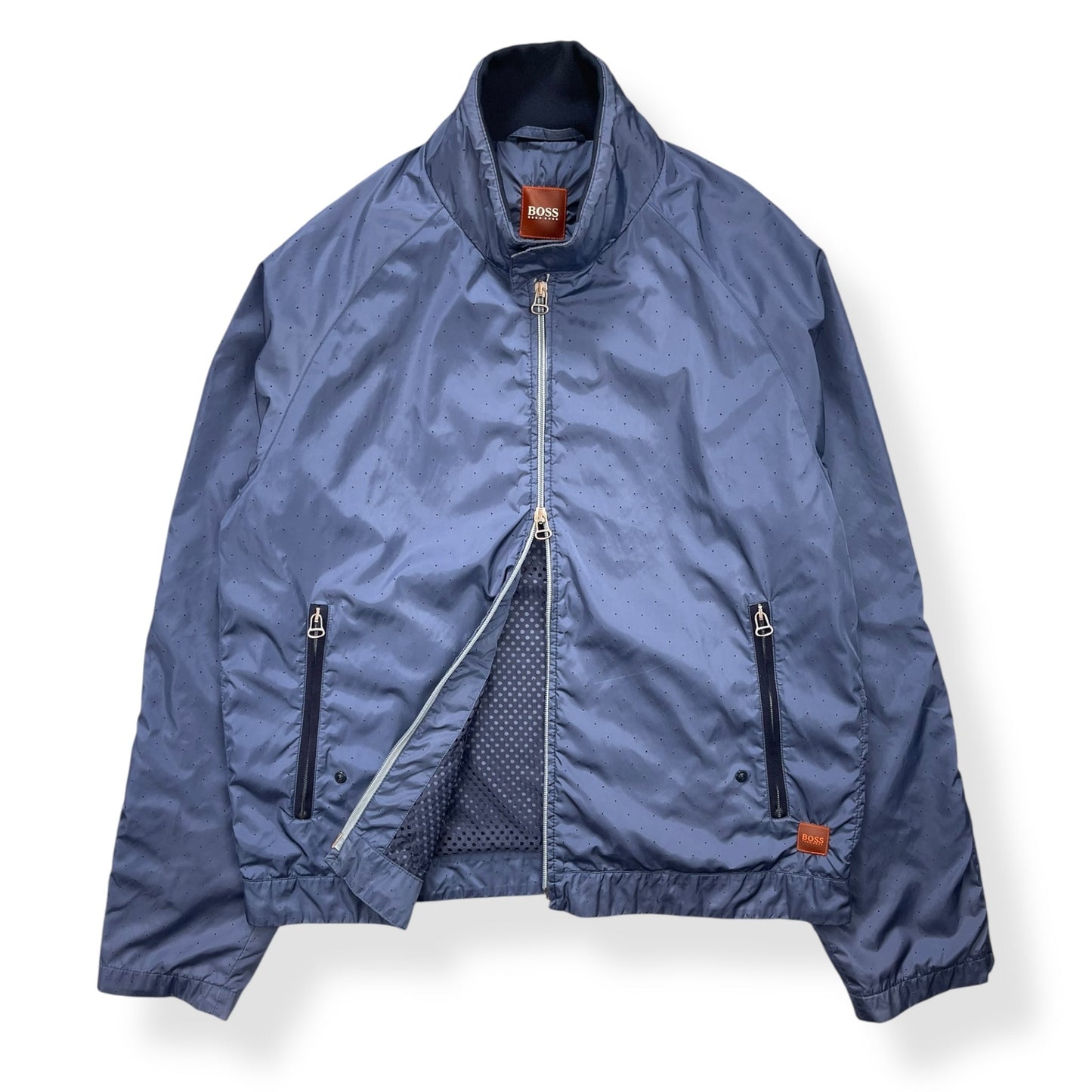 2000's Hugo Boss 'Orange' Perforated Nylon Jacket (L) | Default Title, Orange