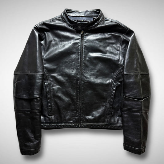 DKNY Jeans Leather Biker Jacket (2000s)