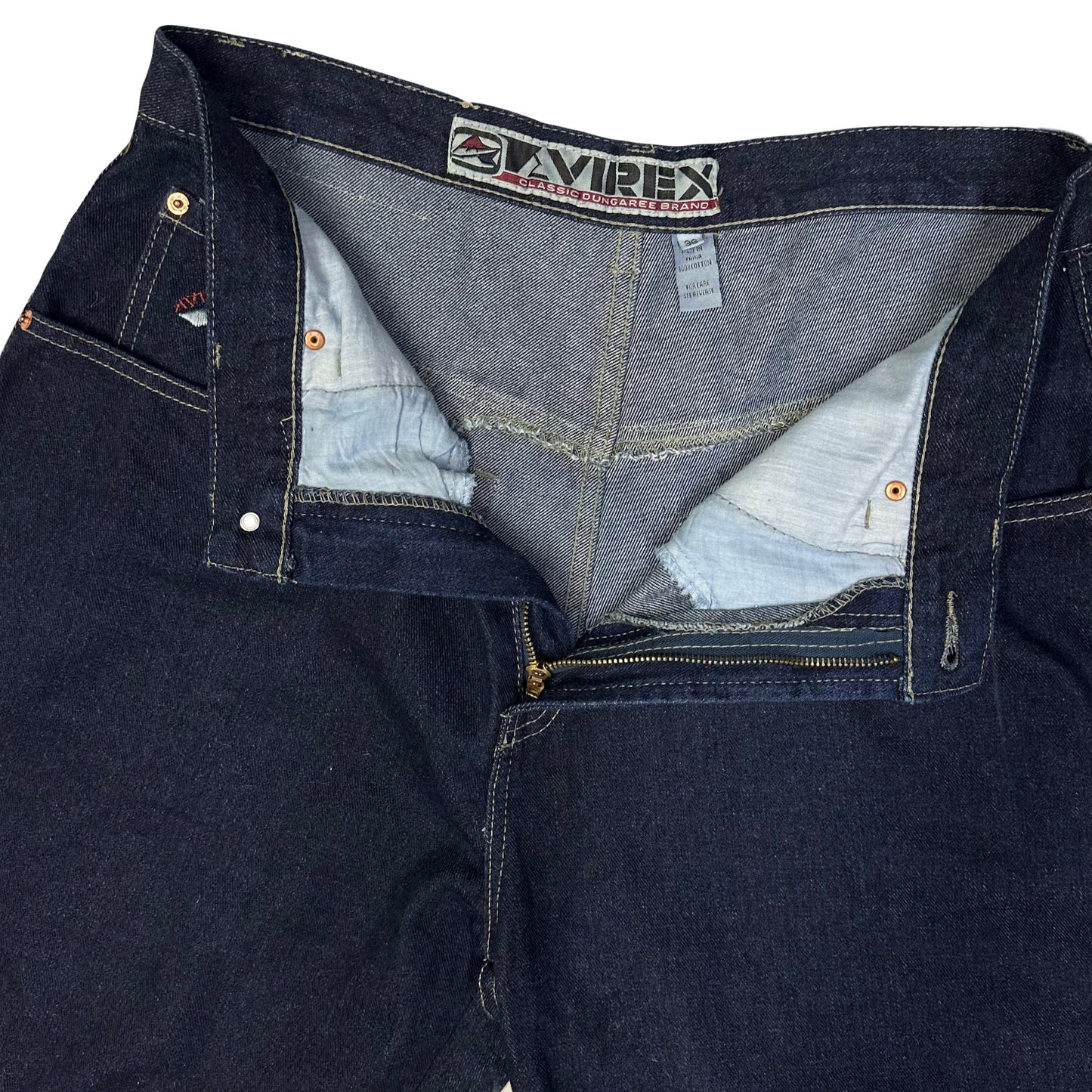 Avirex Jeans In Navy ( W34 )