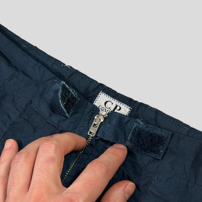 CP Company 2000 Navy Millenium Nylon Technical Trousers - 34 | Default Title, Navy