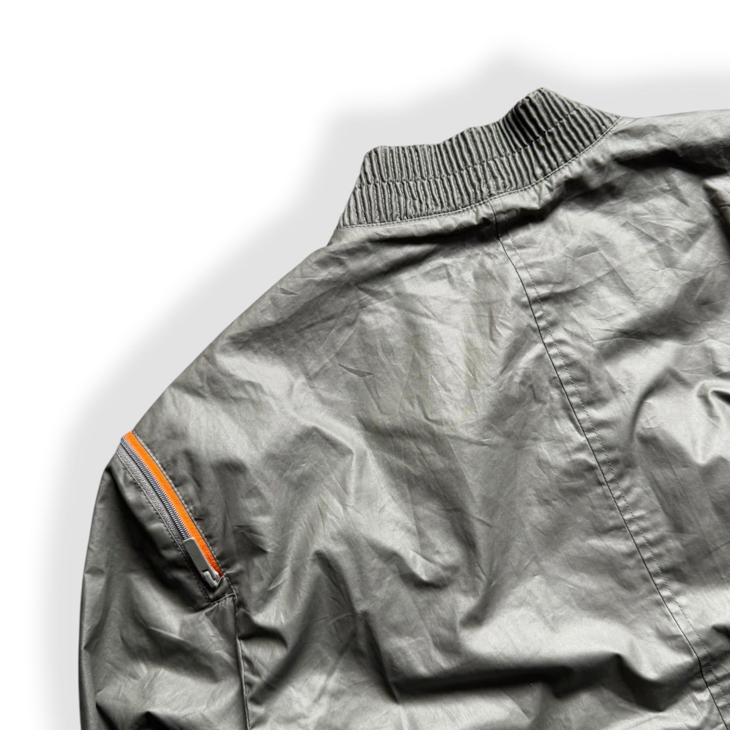 2000's Puma by Hussein Chalayan Expandable Shoulder Bomber (L) | Default Title, Grey