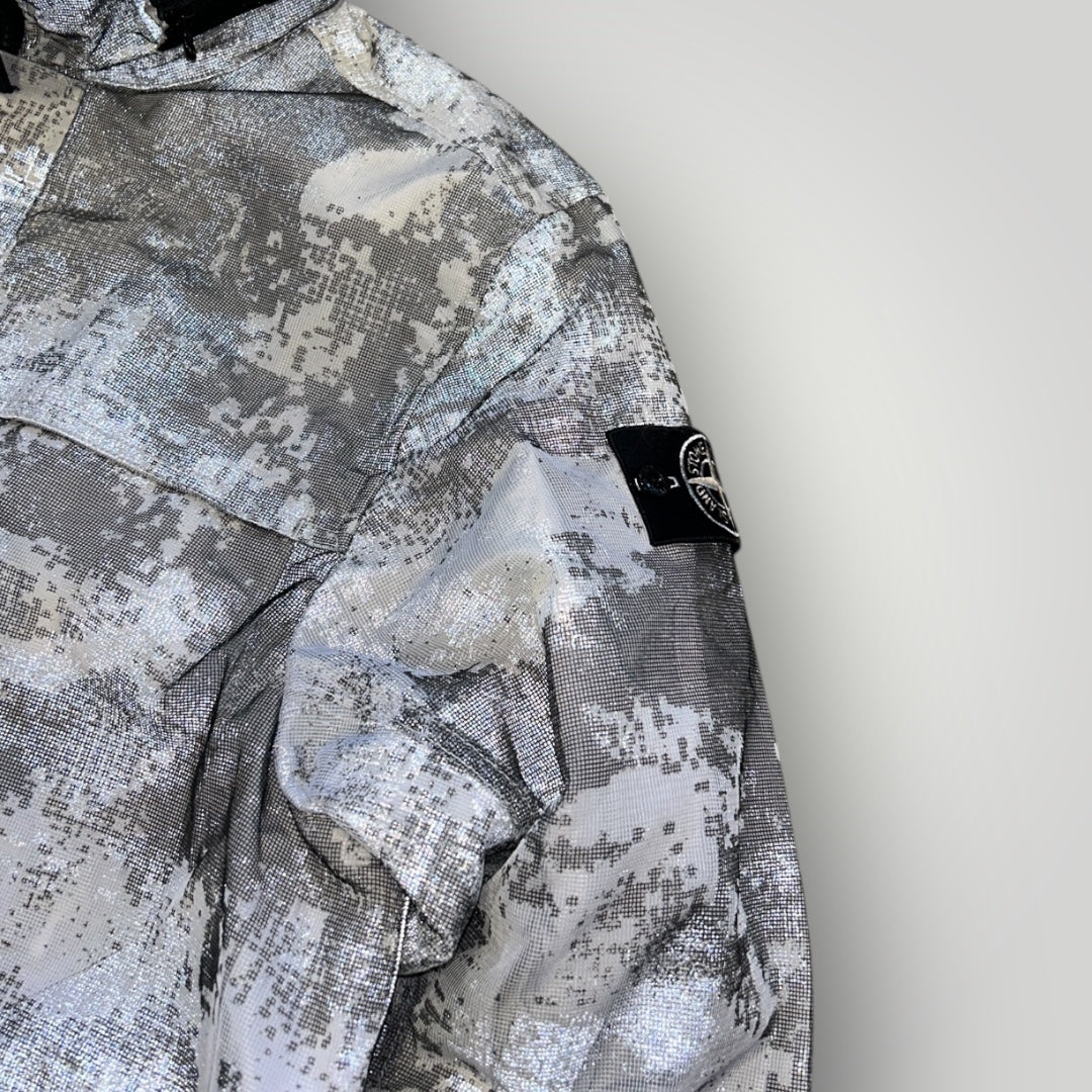 Stone Island Desert Dissolving Grid Camo Mesh Jacket L BNWT
