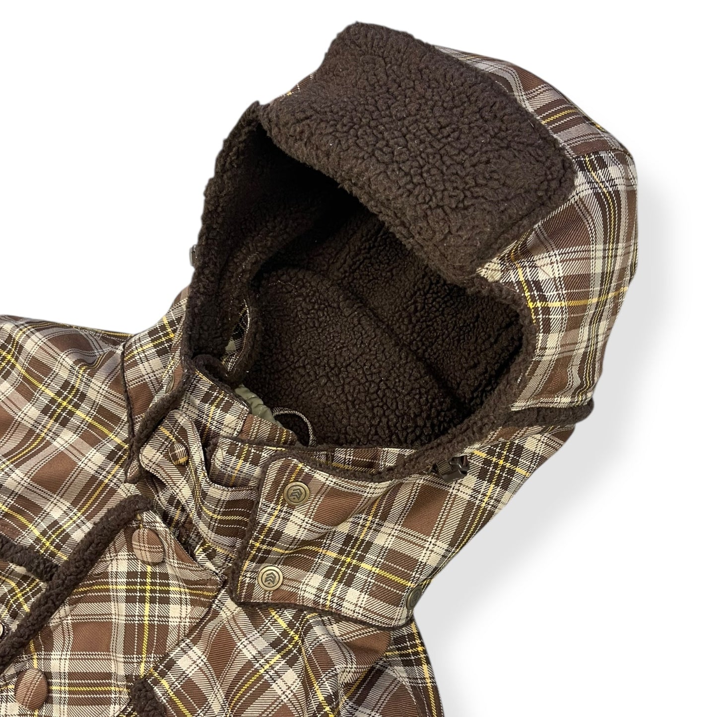 2000's Analog Plaid Trapper Hood Jacket (L) | Default Title, Multicoloured