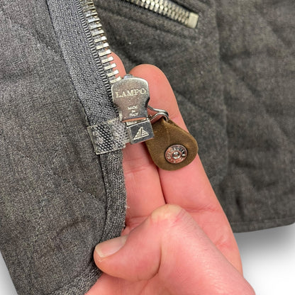 90's Armani Quilted Wool Bomber (M) | Default Title, Multicoloured