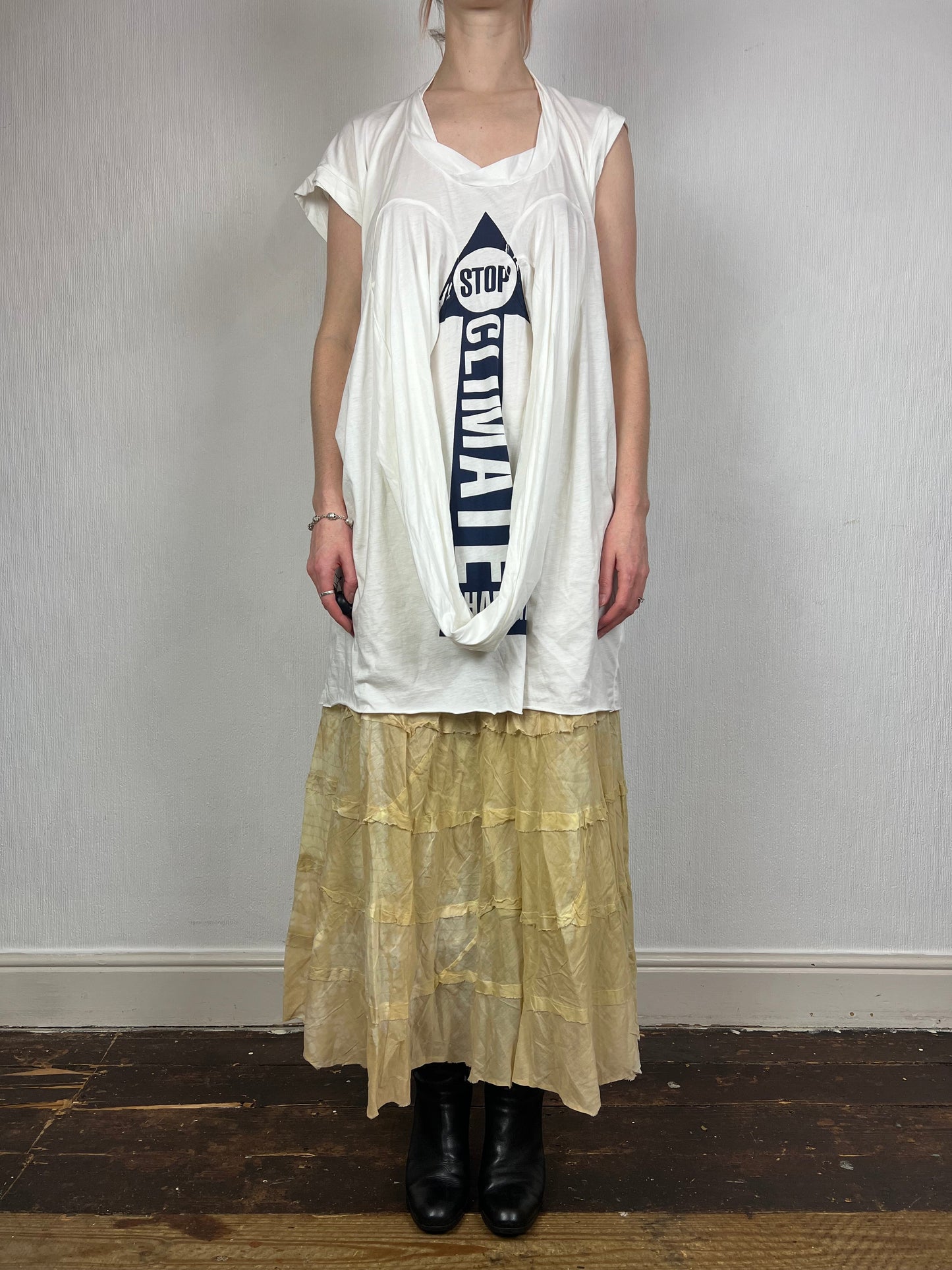 Kushi 1990s tie dye fairycore skirt