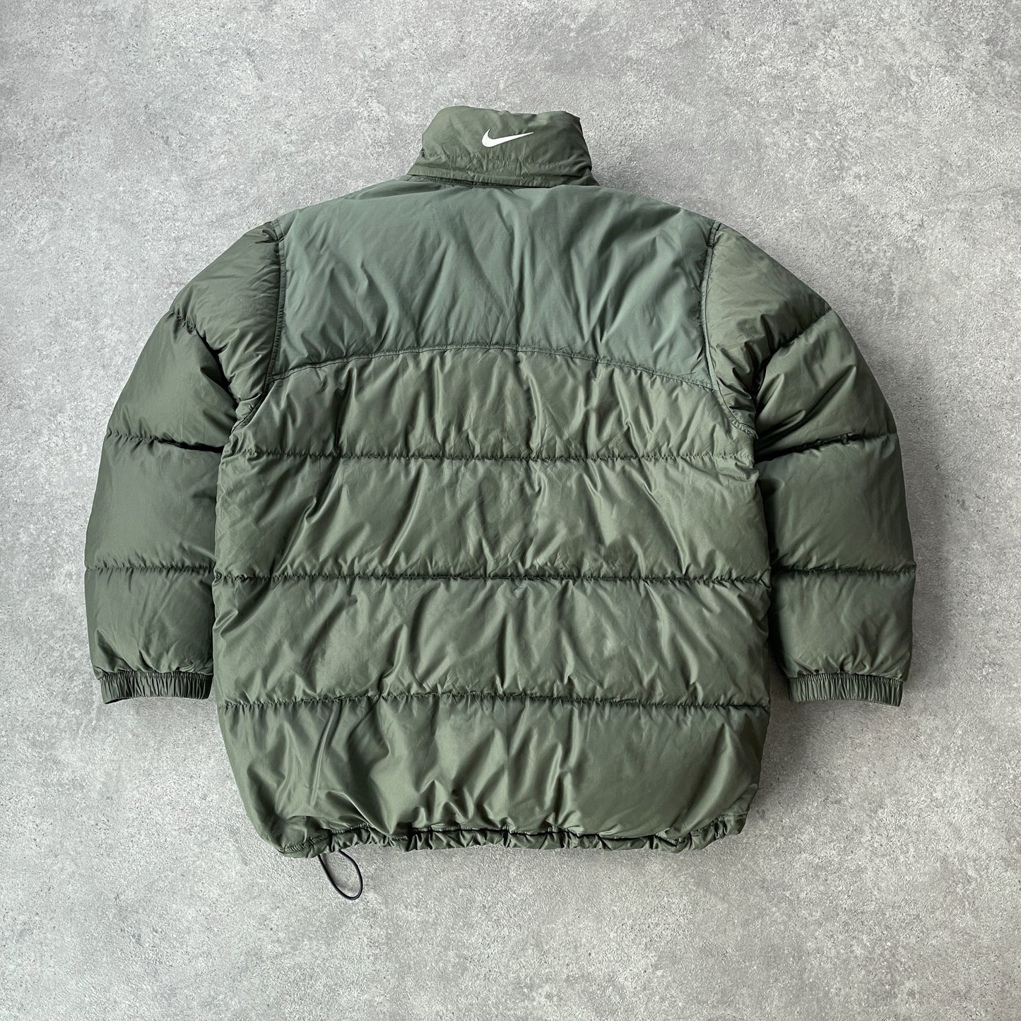 Nike 2000s heavyweight down fill technical puffer jacket (XL)