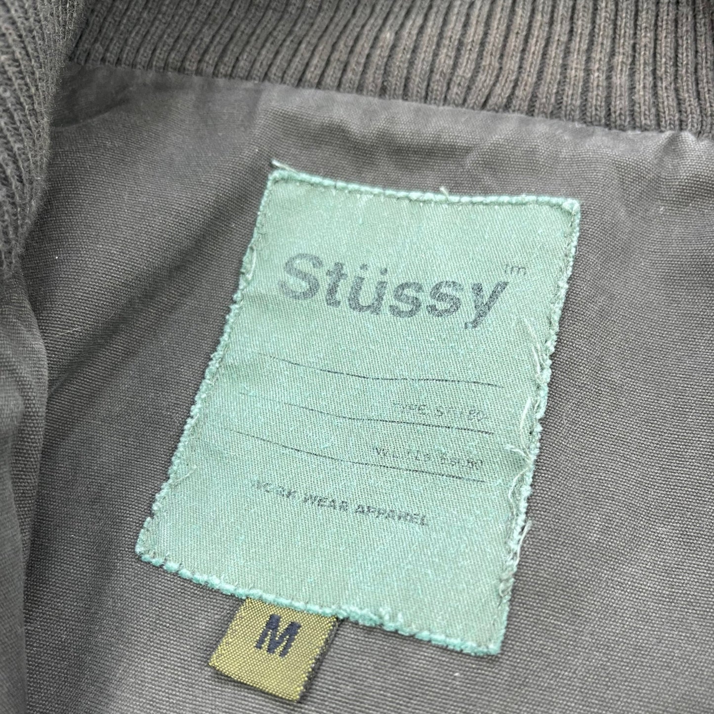 2000's Stussy Work Wear Jacket (M) | Default Title, Green
