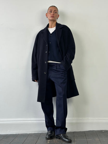 Italian Vintage Pure Wool Tailored Trousers - W32