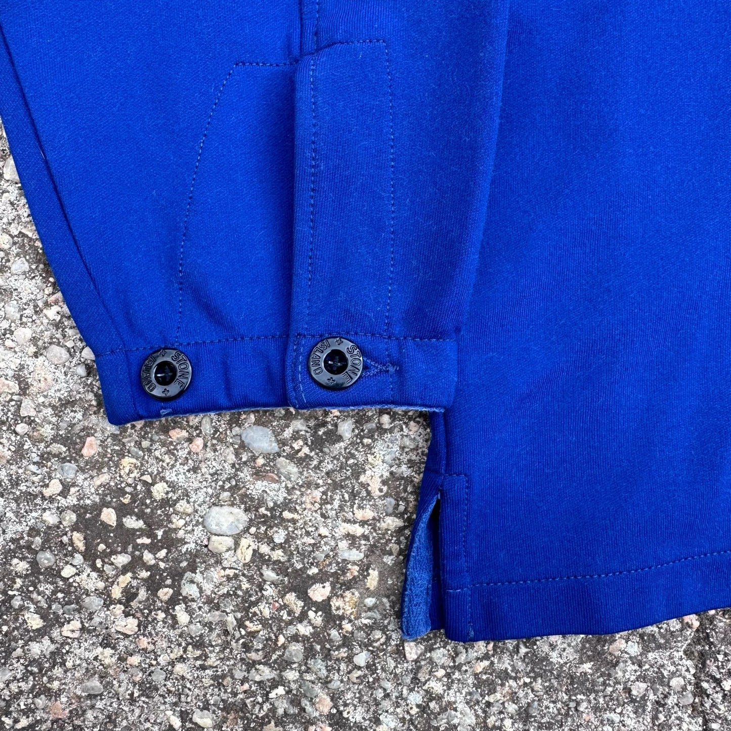 S/S1996 Cobalt Blue Neoprene Track Jacket