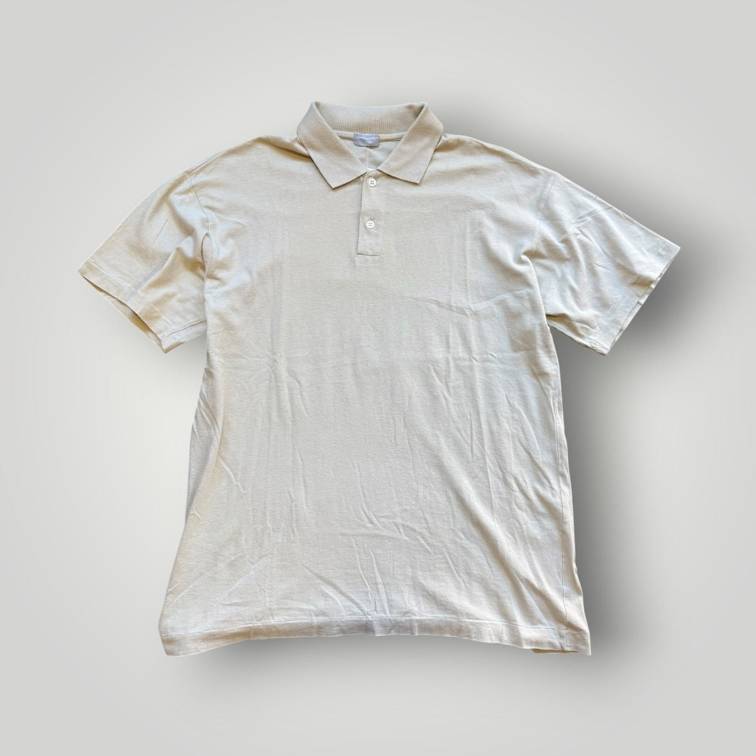 Comme des Garçons 1990's Polo Shirt L | O/S, Beige