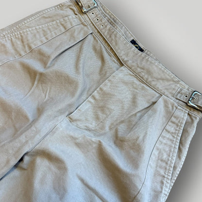 Needles Cotton Gurkha Wide Trousers S | O/S, Beige