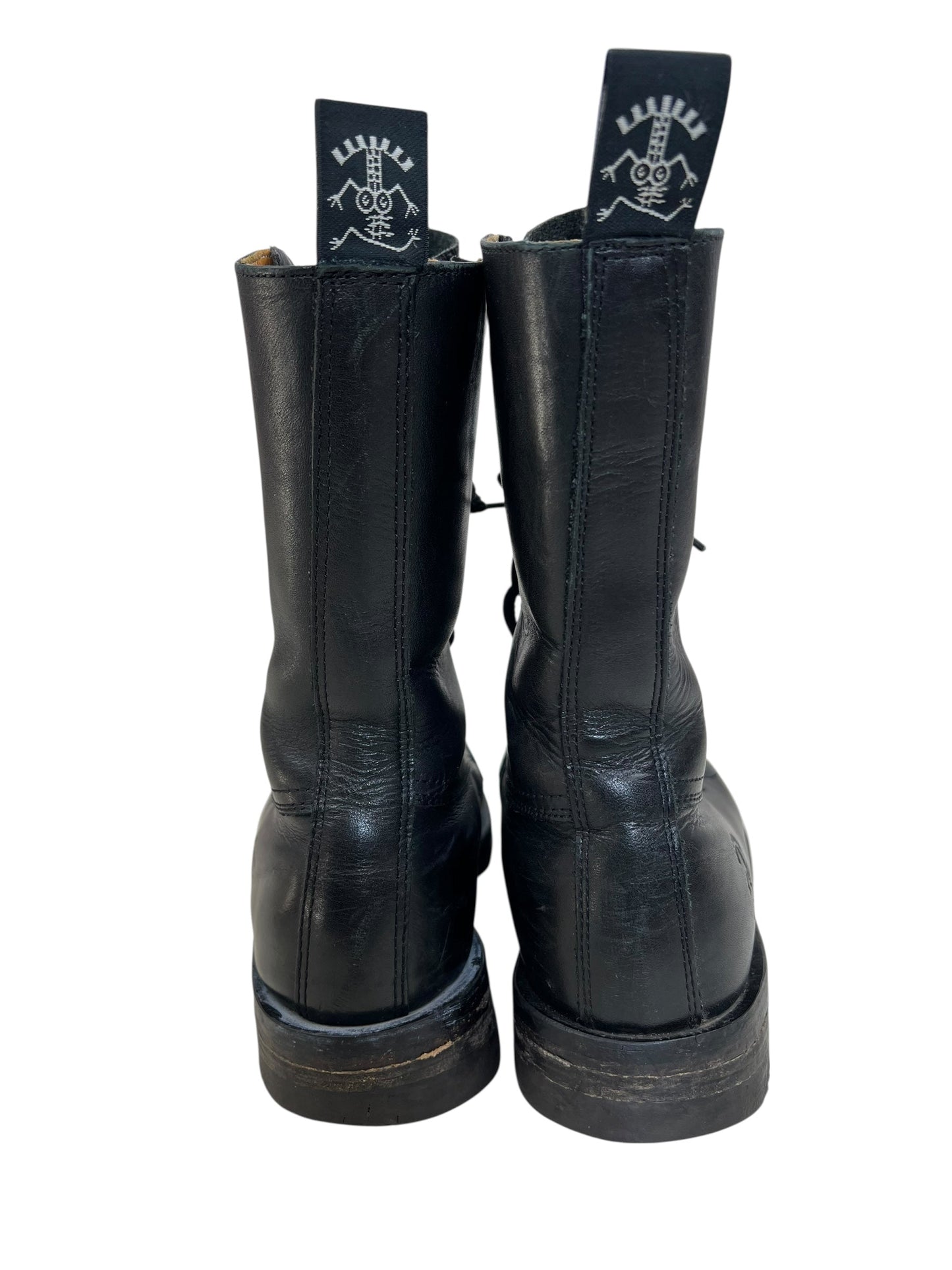 Tank Girl 1995 steel toe cap boots, film memorabilia | BLACK, Tan