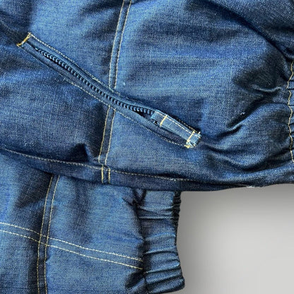 Rare Ecko Untld 2000s Denim Puffer Coat M/L