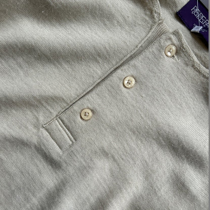 Nepenthes Wool Henley Top M | Default Title, Beige