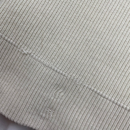 Vintage Stone Island Ribbed Knit, Size XL | O/S, Cream