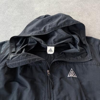 Nike ACG 1990s 1/4 zip technical lightweight shell jacket (M)