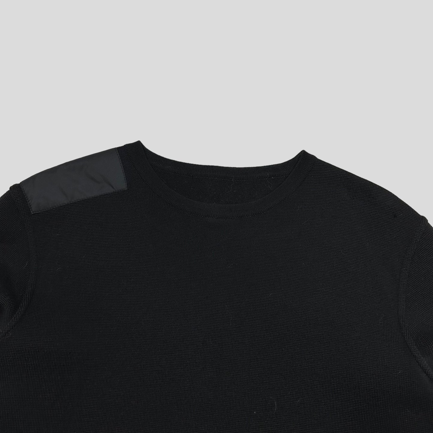 Prada Sport 00’s Nylon Panelled Technical Knitted Crewneck - IT50