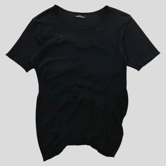 Comme Des Garçons Tricot 1991 Pleated Patchwork Top - OS