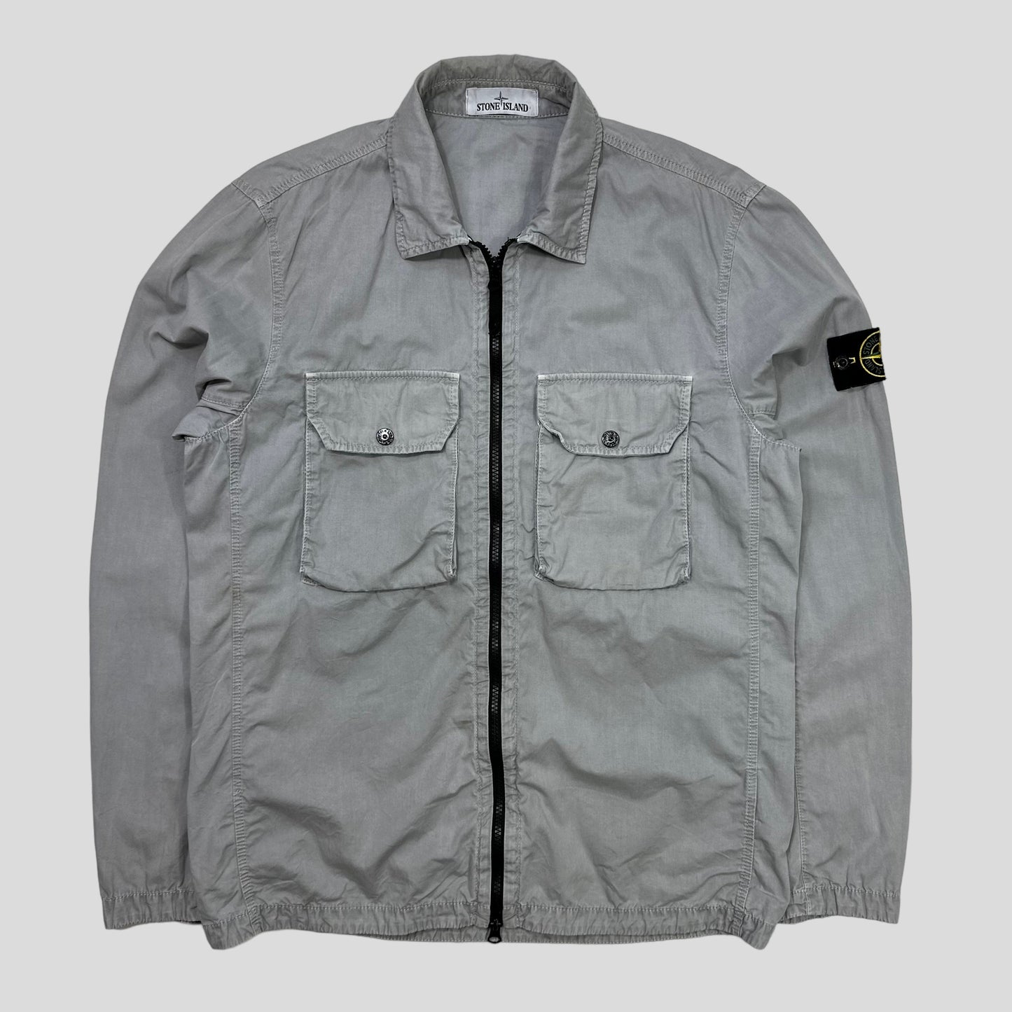 Stone Island AW21 Double Pocket Overshirt - L