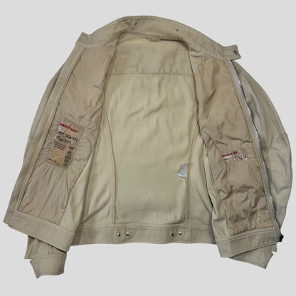 Prada Sport SS01 Articulated Cotton Reinforced Moto Jacket - M/L | Default Title, Multicoloured