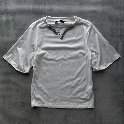 DIESEL WHITE CHAIN T-SHIRT | O/S, Multicoloured