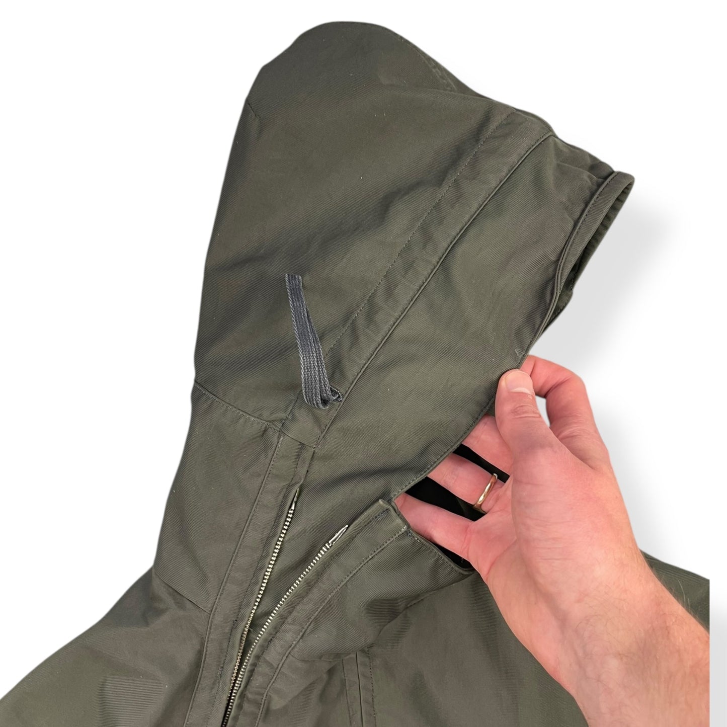 SS2000 Stone Island Nylam Dual Zip Jacket (XL) | Default Title, Olive