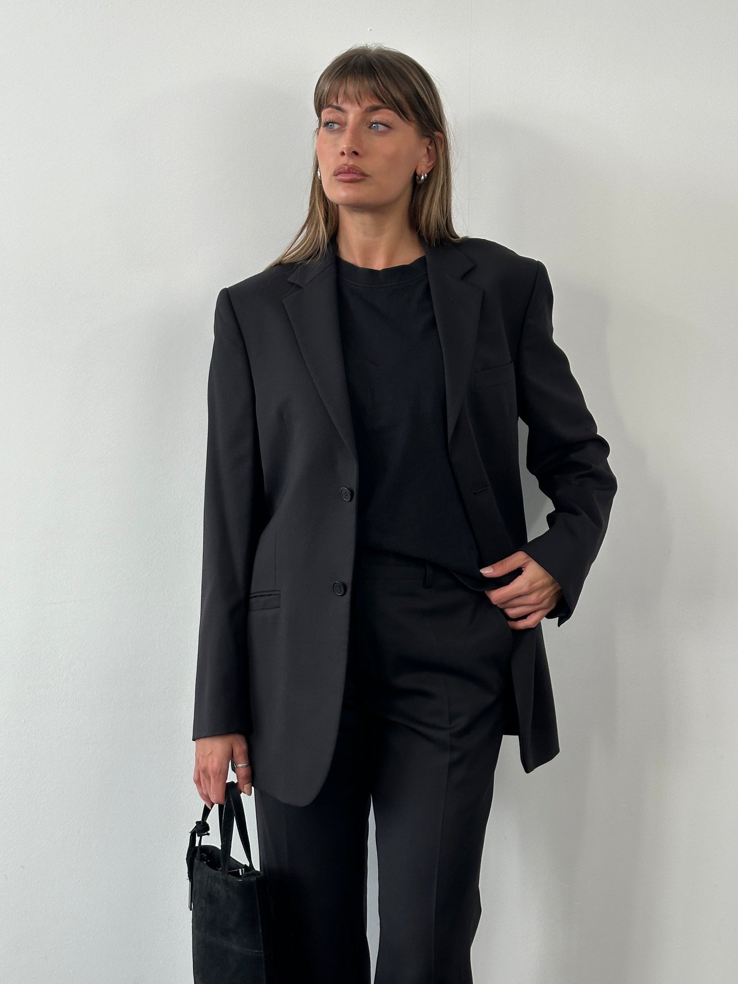 Versace Classic 1990s Pure Wool Single Breasted Suit – 38R/W28