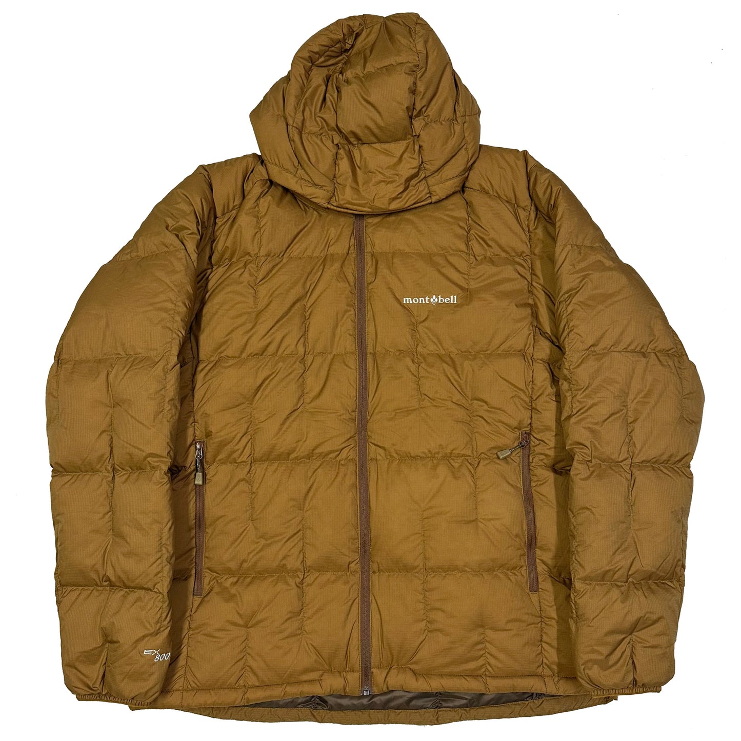 Montbell Puffer Jacket In Brown ( L )