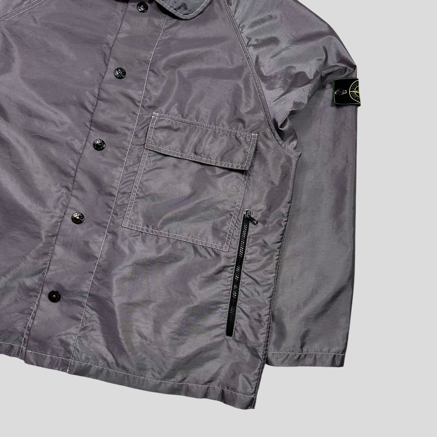 Stone Island 1995 Formula Steel Silver Multipocket Jacket - XL