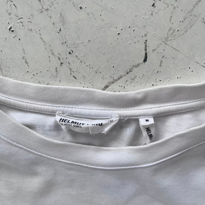 2000s helmut lang artist series graphic longsleeve | White, White
