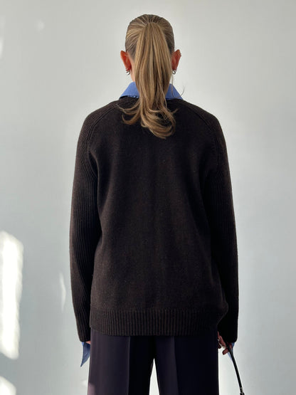 Jaeger Pure Merino Wool Jumper - L/XL