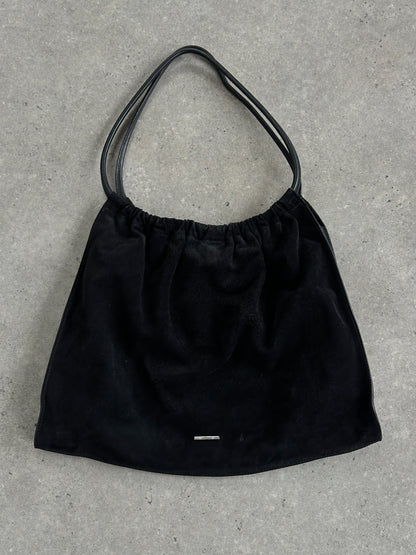 Gucci 1990s Tom Ford Suede Leather Hobo Shoulder Bag