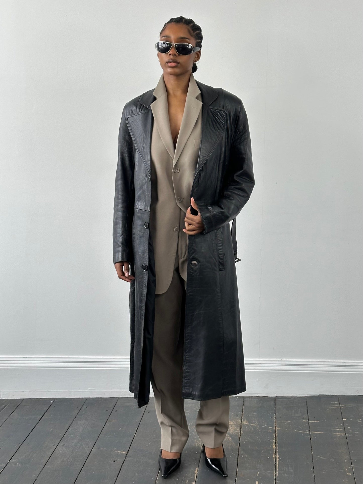 Pierre Cardin 1990s Pure Wool Single Breasted Suit - 42L/W34