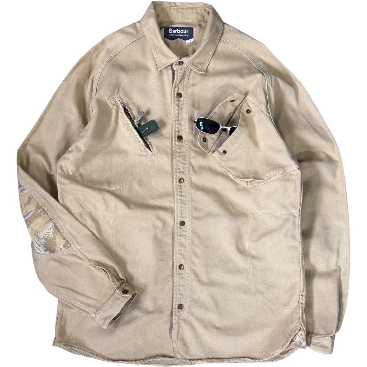 Barbour x White Mountaineering 2015 Work Shirt L | Large, Multicoloured