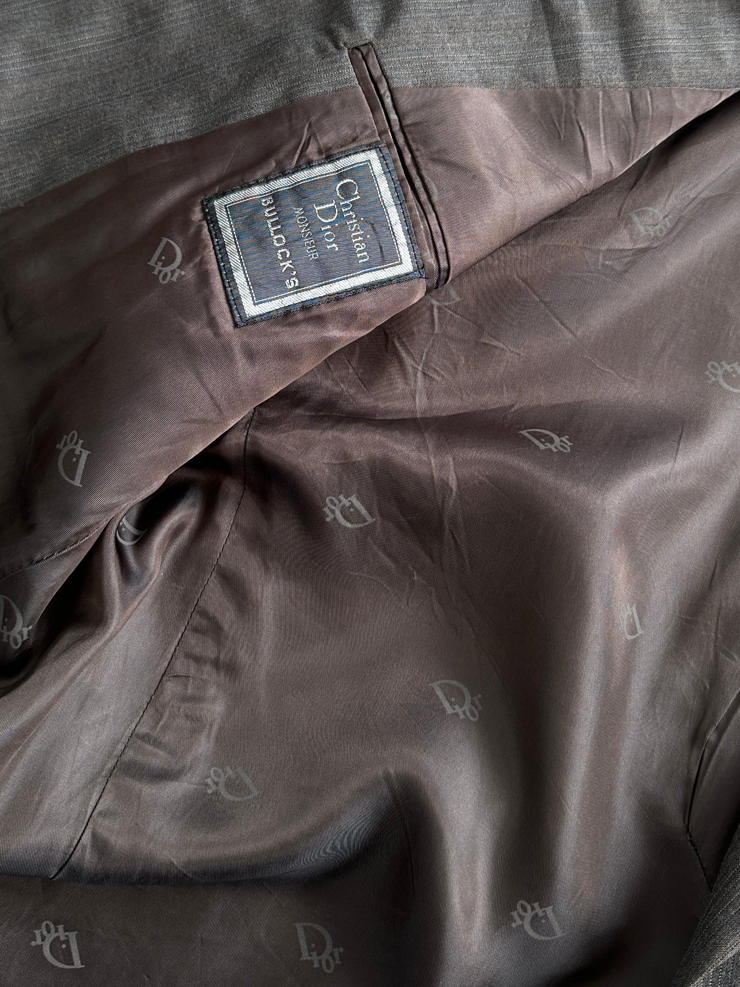 Christian Dior Monsieur 80s Stripe Single Breasted Blazer 38R/L