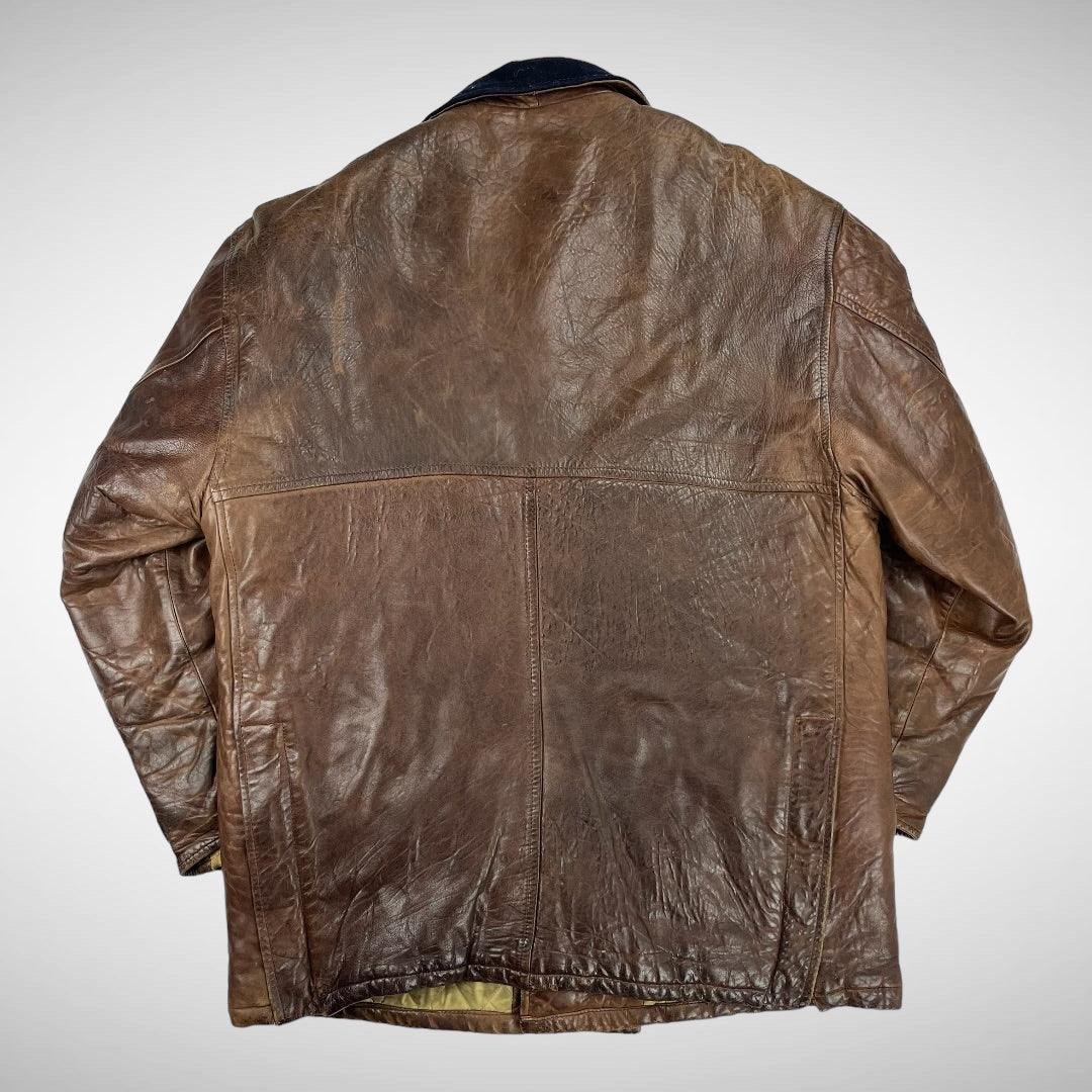 Boneville Quilted Leather Jacket (1980s) - Known Source