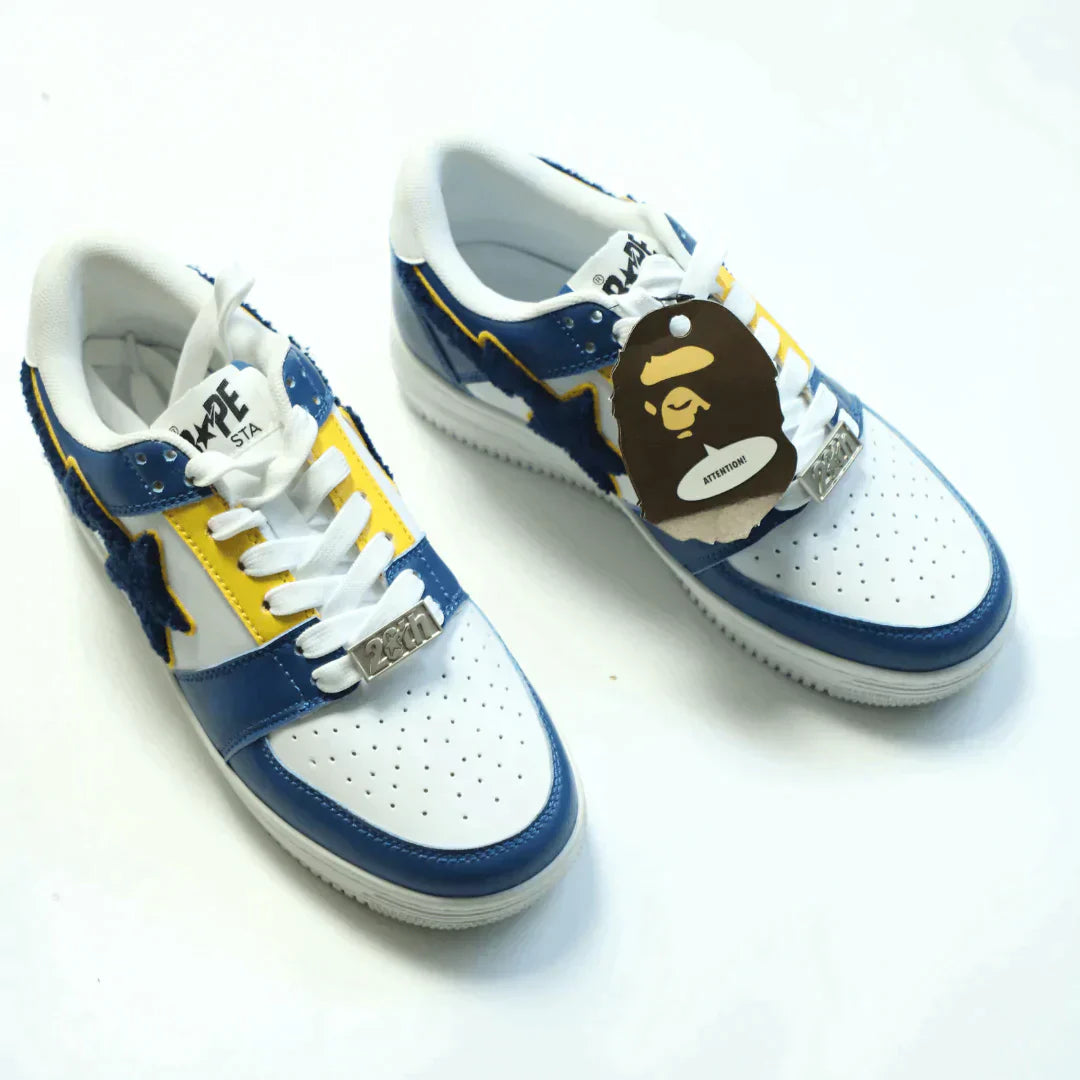 A BATHING APE PATCHED BAPE STA LOW