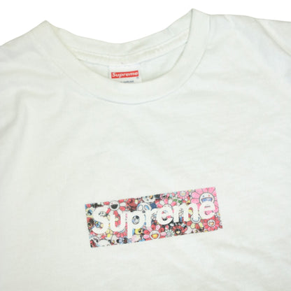 SUPREME TAKASHI MURAKAMI COVID-19 RELIEF BOX LOGO TEE