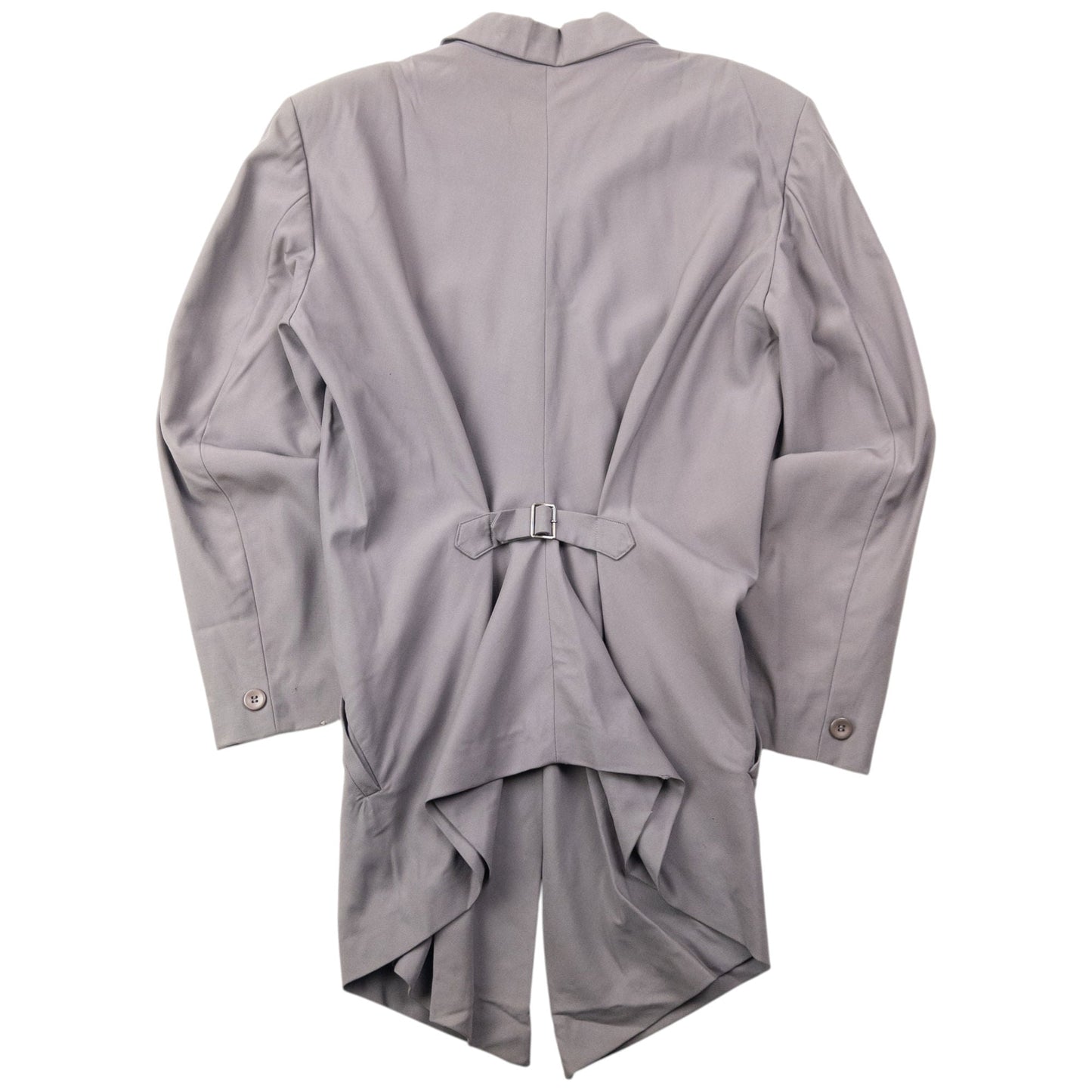 Vintage 90s Issey Miyake PERMANENTE Tapered Blazer Jacket Womens Size L | Large, Grey