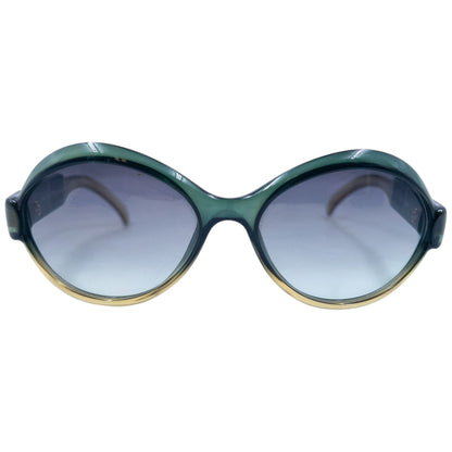 Vintage 90s Gucci By Tom Ford Gradient Sunglasses | O/S, Green
