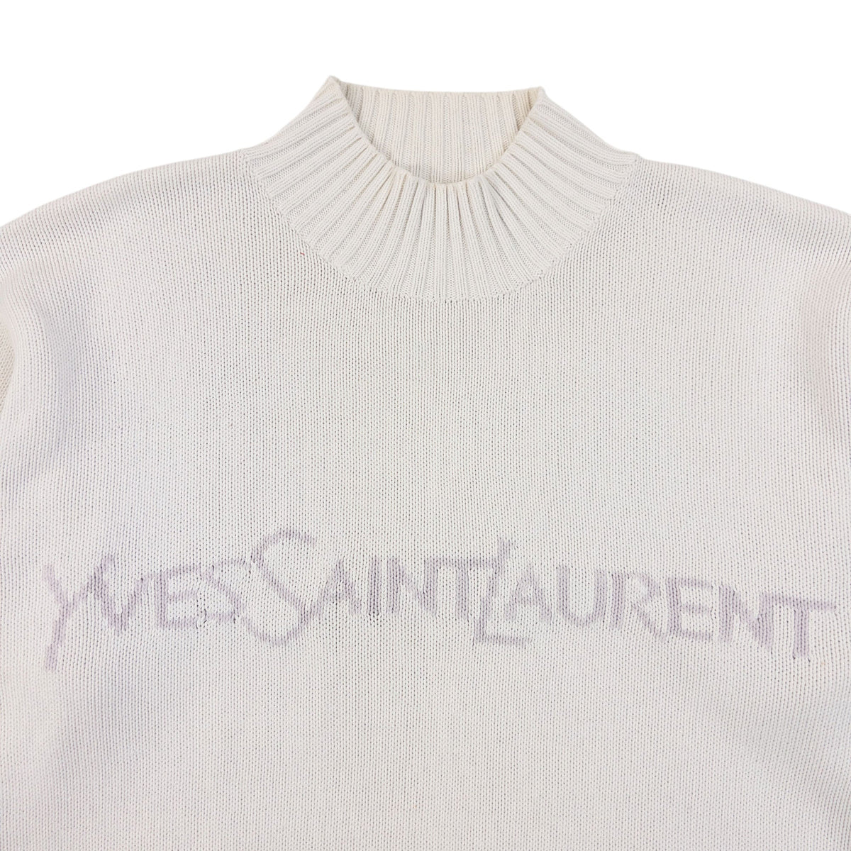 Vintage 2000s YSL Yves Saint Laurent Knit Jumper Size XL | XL, Purple
