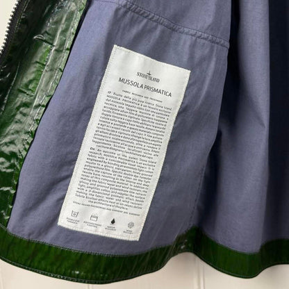Stone Island Mussola Prismatica Jacket Deep Gloss Green (L) | Large, Multicoloured