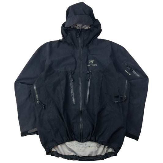 Vintage 2000s Arcteryx Alpha SV Goretex XCR Zip Up Jacket Size XXL | XXL, Black