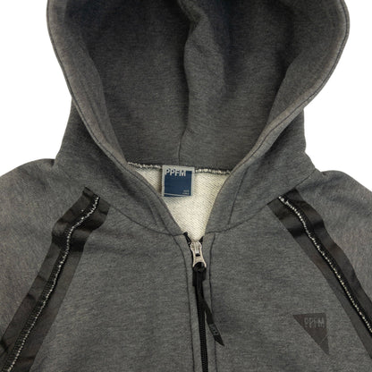 Vintage 2000s PPFM Zip Up Hoodie Size S | Small, Black