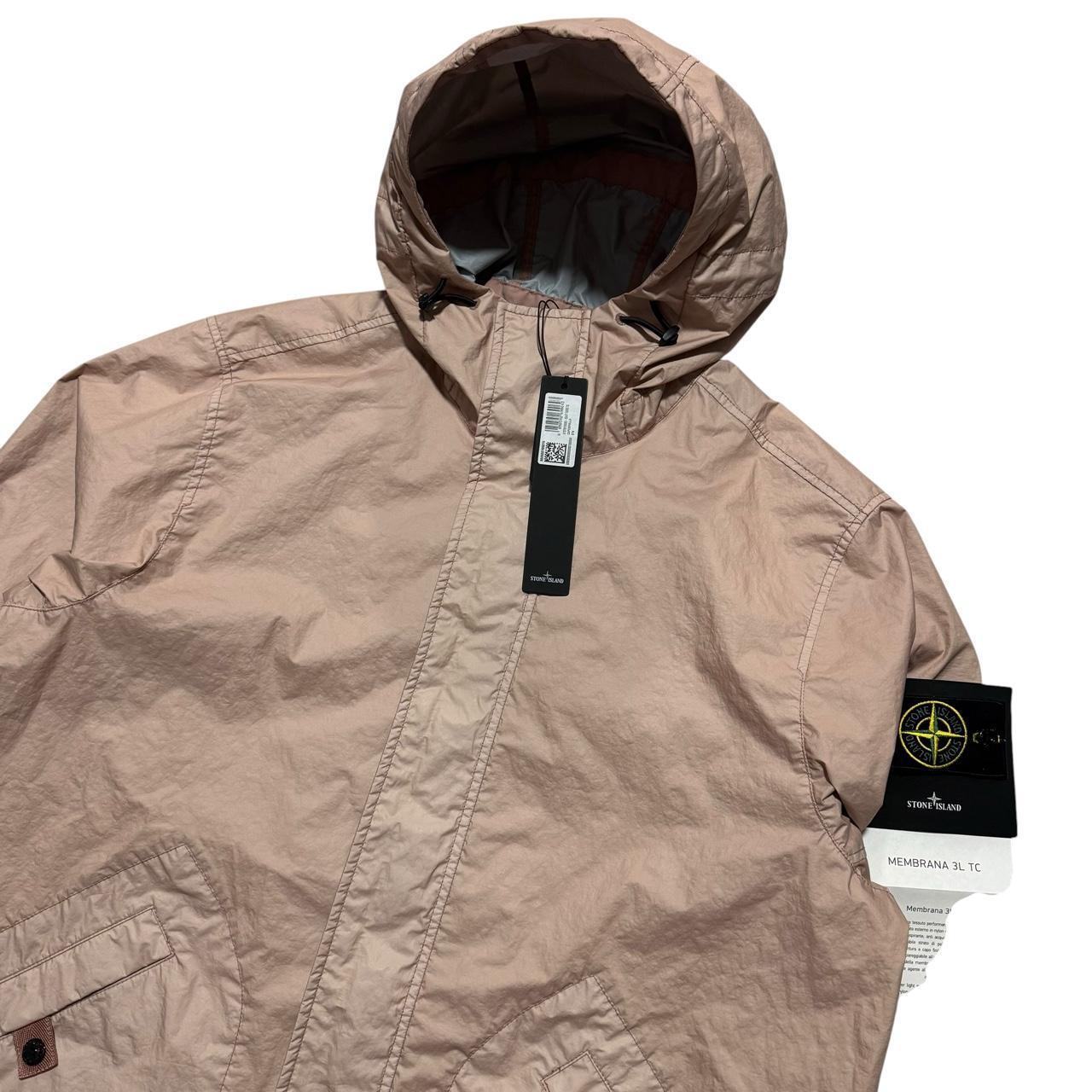 Stone Island Membrana 3L TC Jacket | XL, Light Pink