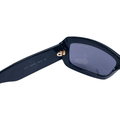 Vintage 90s Chanel Embossed Sunglasses | O/S, Black
