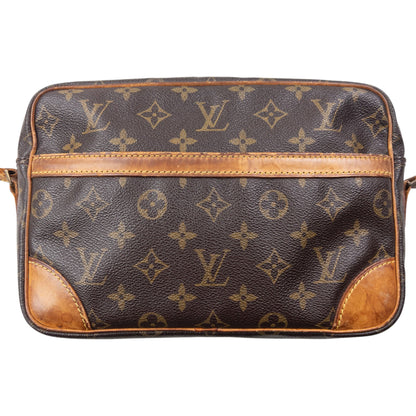Vintage 90s Louis Vuitton Trocadero Monogram Leather Crossbody Bag